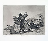 FRANCISCO GOYA, Tambien Esto, etching from Los Desastres de la Guerra, etching, first edition